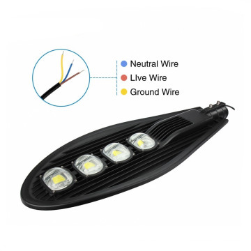 High Lumen 200w LED Street Light Fixtures